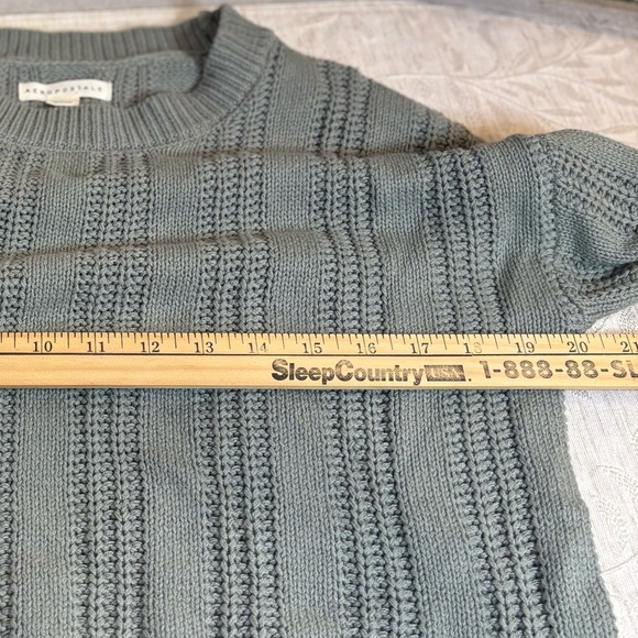 Aeropostale Sage Green Cropped Sweater. Women’s Size S. Long sleeve - Picture 5 of 8